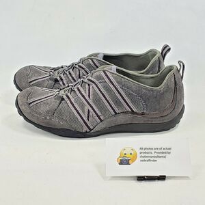Privo by Clarks Bungee Athletic Slip on Shoe Womens Size 6 85910 Gray Black